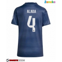 Ženske Nogometnih dresov Real Madrid David Alaba #4 Gostujoči 2025-26 Kratki rokavi